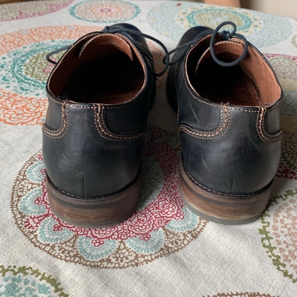 Johnston & Murphy Men’s Dark Brown Wingtip Oxfords 11 EUC 59-11825 - Picture 4 of 12